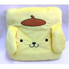 Sanrio Pom Pom Purin/pudding dog throw pillow/cushion/blanket-yellow