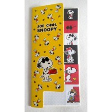 Snoopy/Peanuts & his friends index sticky memo-yellow