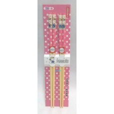 Snoopy bamboo chopsticks set/2 pairs-pink