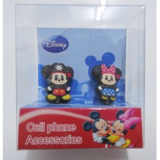 Mickey/Minne Mouse phone dust plug-B