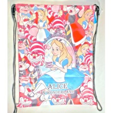 Disney Alice in wonderland big drawstring bag