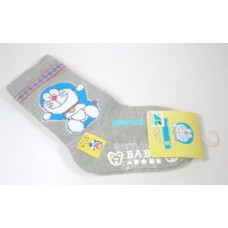 Doraemon  kid's non-slip socks-0-2 age/gray