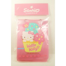Sanrio Hello Kitty ID card holder/neck strap-ice cream