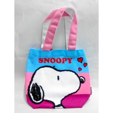 Snoopy/Peanuts tableware/hand bag/tote-pink