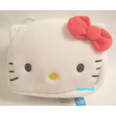 Sanrio Japan Hello kitty plush coin bag w/ticket holder
