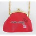 Sanrio Korean Hello Kitty shoulder/coin bag/purse w/chain-red