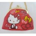 Sanrio Korean Hello Kitty shoulder/coin bag/purse w/chain-red