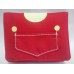 Sanrio  Japan Hello Kitty plush coin/ticket bag/wallet-red