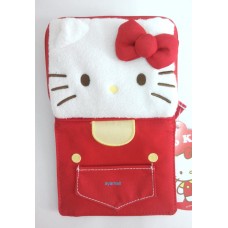 Sanrio  Japan Hello Kitty plush coin/ticket bag/wallet-red