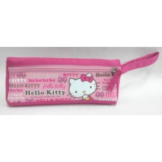 Sanrio Hello Kitty triangle cosmetic/makeup/pencil bag/pouch-deep pink