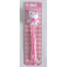 Sanrio Hello Kitty figure kid's toothbrush-pink