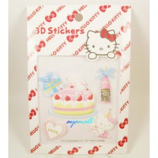 Sanrio Japan Hello kitty 3D stickers-birthday party