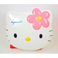 Sanrio Japan Hello Kitty head-shaped lunch box/case-white
