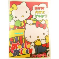 Sanrio Japan Hello Kitty A4 2-page file/folder-call