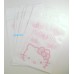Sanrio Japan Hello Kitty mini plastic hand bag/6pcs