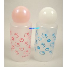 Sanrio Japan Hello kitty traveling bottle-blue+pink