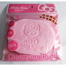 Sanrio Hello kitty cleansing puff-sit