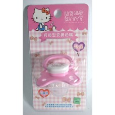 Sanrio Hello Kitty baby/kid silicone pacifier/soother w/cover-newborn/B