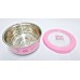 Sanrio Hello kitty 420ml non-slip bowl/lunch box/case-dark pink