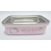 Sanrio Hello kitty 360ml lunch box/case w/spoon-square