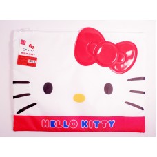 Sanrio Hello kitty document zipper bag-face