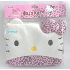 Sanrio Hello kitty car blanket/throw pillow/cushion-leopard