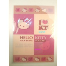 Sanrio Hello kitty A4 clean file/folder w/card pocket-eye