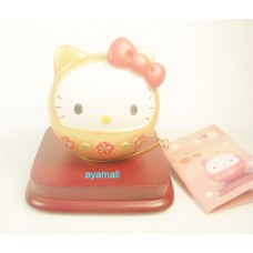 Sanrio Hello Kitty poly small decoration-golden