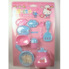 Sanrio Japan Hello kitty mini cookware toy-pink