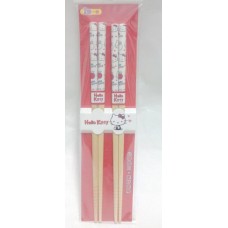 Sanrio Hello Kitty chopsticks set/2 pairs-white
