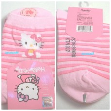 Sanrio Hello kitty kid short socks-15-18cm/pink