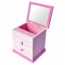 Sanrio my melody wooden music Jewelry case/box w/mirror