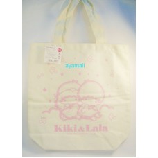 Sanrio Japan Little twin stars/kiki& lala hand bag-white