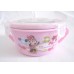 Disney Minnie mouse insulated bowl w/spoon