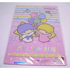 Sanrio LittleTwin stars/kiki & lala print papers-balloon
