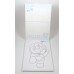 Japan Doraemon mini drawing book/note-green
