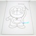Japan Doraemon mini drawing book/note-blue