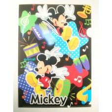 Disney Mickey mouse A4 clean file/folder-black