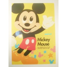Disney  Japan mickey mouse A4 clean file/folder-Q style/yellow