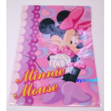Japan Disney minne mouse A4 clean file/folder-hand