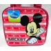 Disney Mickey mouse zipper lunch hand bag-red