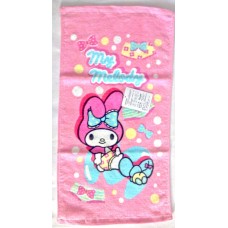 Sanrio my melody 28x54cm towel-deep pink